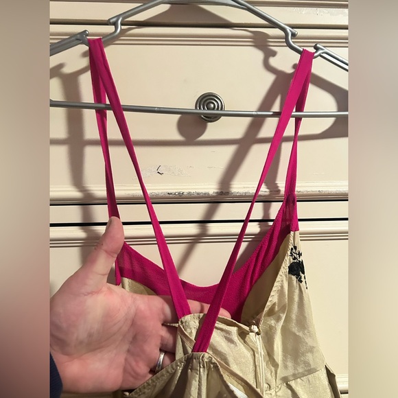 Lerario Beatriz fusha print combo dress size 6 NWT - Picture 5 of 9